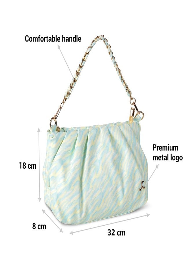 Mochi Women's Yellow Casual Sling Bag (66-495) - Image 3